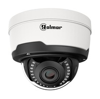 Varifocus antivandaal IP dome camera, 2Mp, 2,8-12mm, dag/nacht, wit