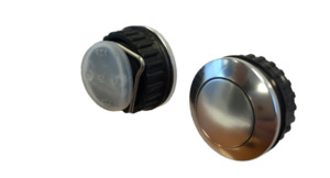 Aluminium beldrukker | Bol | 16 mm