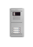 Spreek-luister paneel | Nexa Aluminium, modulair, 3 beldrukkers | G2+
