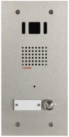 Camera-spreek-luister paneel | Compact, inbouw, 1 beldrukker, RVS | GTwin