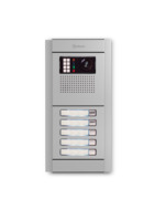 Camera-spreek-luister paneel | Nexa Aluminium, modulair, 5 beldrukkers | V6Plus