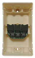 Splitter | Voor Cat5e-bus, één ingang, één doorgang, één uitgang | iPlusBUS