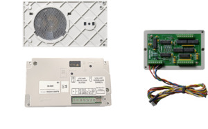 Spreek-luister module, achter front postkast/bellenbord, 60 aansluitingen, 2Plus