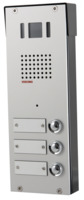 Camera-spreek-luister paneel | Compact, opbouw, 3 beldrukkers | GTwin