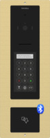 Camera-spreek-luister paneel | Touchscreen, RFID lezer, messing | iPlus & iPlusBUS