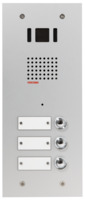 Camera-spreek-luister paneel | Compact, inbouw, 3 beldrukkers | GTwin