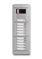 Spreek-luister paneel | Nexa Aluminium, modulair, 11 beldrukkers | GTwin