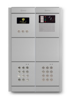 Spreek-luister paneel | Code-scroll, Nexa Aluminium, A t/m L |  GTwin