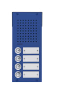 Opbouw spreek-luister paneel | RAL kleur, compact | 4 + n