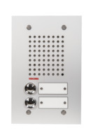 Inbouw spreek-luister paneel | Compact, 2 beldrukkers | 4 + n