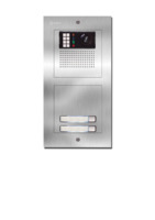 Camera-spreek-luister paneel | Nexa Inox, modulair, 2 beldrukkers | V6Plus