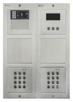 Spreek-luister paneel | Code-scroll, Nexa Inox, A t/m L | GTwin