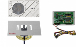 Camera-spreek-luister module | Postkast, achterbouw, losse camera, 60 aansluitringen | V2Plus