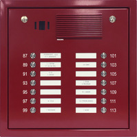 RVS inbouw kast in RAL kleur