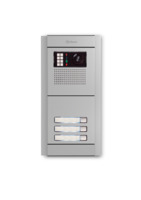 Camera-spreek-luister paneel | Nexa Aluminium, modulair, 3 beldrukkers | G2+