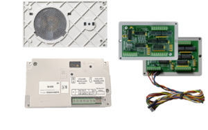 Spreek-luister module, achter front postkast/bellenbord, 120 aansluitingen, 2Plus