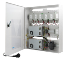 Randapparatuur kast | 2 x 48V voeding, 7 x P-Switch & 1 x HDR-30-12 | iPlusBUS