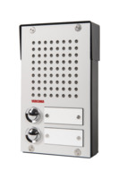 Opbouw spreek-luister paneel | Compact, 2 beldrukkers | 4 + n