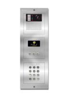 Camera-spreek-luister paneel | Code-scroll, Nexa Inox  | V6Plus