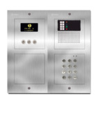 Spreek-luister paneel | Code-scroll, Nexa Inox | GTwin