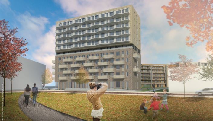 projecten 60 appartementen blok 4 2 v2plus