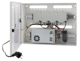 Randapparatuur kast | 1 x 48V voeding, 4 x DCP/G+ & 1 x HDR-30-12 | IP G+