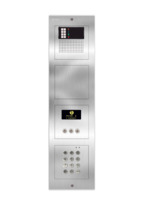 Spreek-luister paneel | Code-scroll, Nexa Inox, lang | GTwin