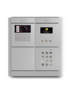 Camera-spreek-luister paneel | Code-scroll, Nexa Aluminium | GTwin