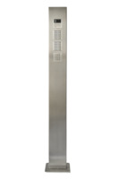 RVS zuil | Met 4 stuks Nexa Inox module max. | 1800 mm 