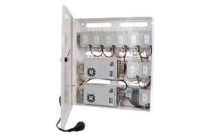 Randapparatuur kast | 2 x 48V voeding, 9 x P-Switch & 1 x HDR-30-12 | iPlusBUS