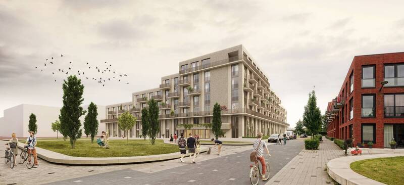 projecten 85 appartementen tractie blok 4 grunobuurt gtwin