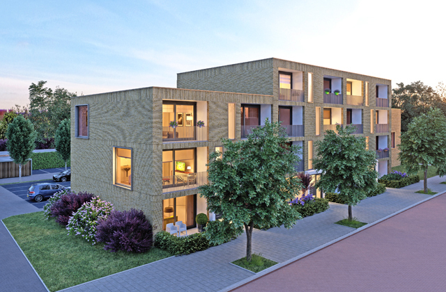 projecten 44 appartememten aan de hogenkamp