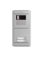 Spreek-luister paneel | Nexa Aluminium, modulair, 2 beldrukkers | G2+