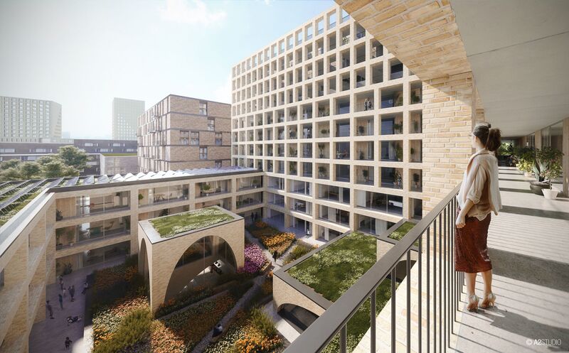 projecten 150 appartementen westbeat iplusbus