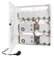 Randapparatuur kast | 2 x 48V voeding, 10 x DCP/G+ & 1 x HDR-30-12 | IP G+